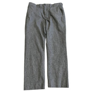 J. Crew Gray Tweed 770 Straight Pants, Size 32x30